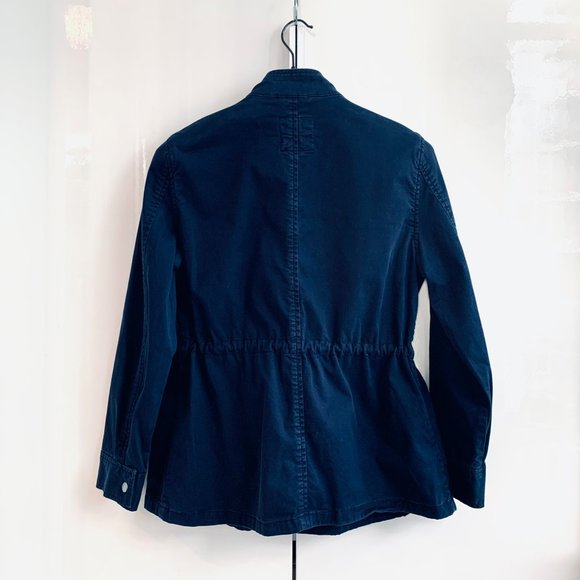 Gap Jacket Womens Distressed Blue Jean Full Zip Size XS - Picture 8 of 9